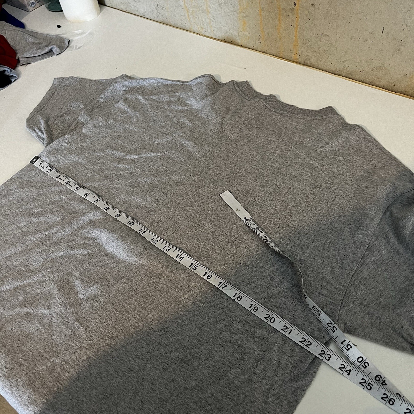 Reebok Mens XL Grey Graphic Tshirt Hockey Hall Of Fame French Thick Cotton NHL gallery