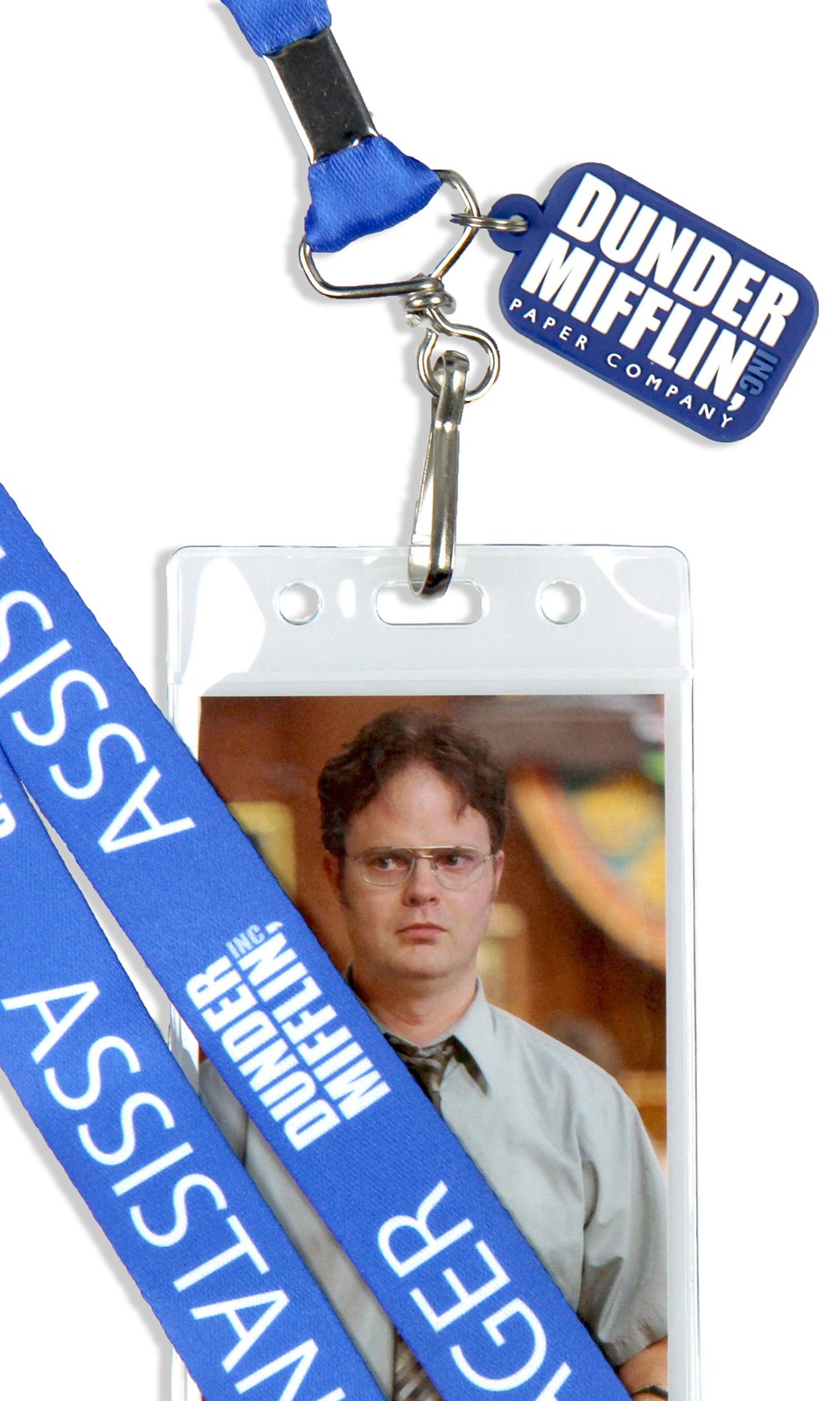The Office Assistant To The Regional Manager Lanyard Clear ID Badge Holder gallery