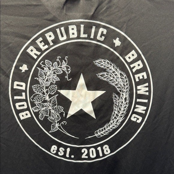 A4 Mens Bold Republic Brewing Performance Graphic T-Shirt Black Large N3142 gallery