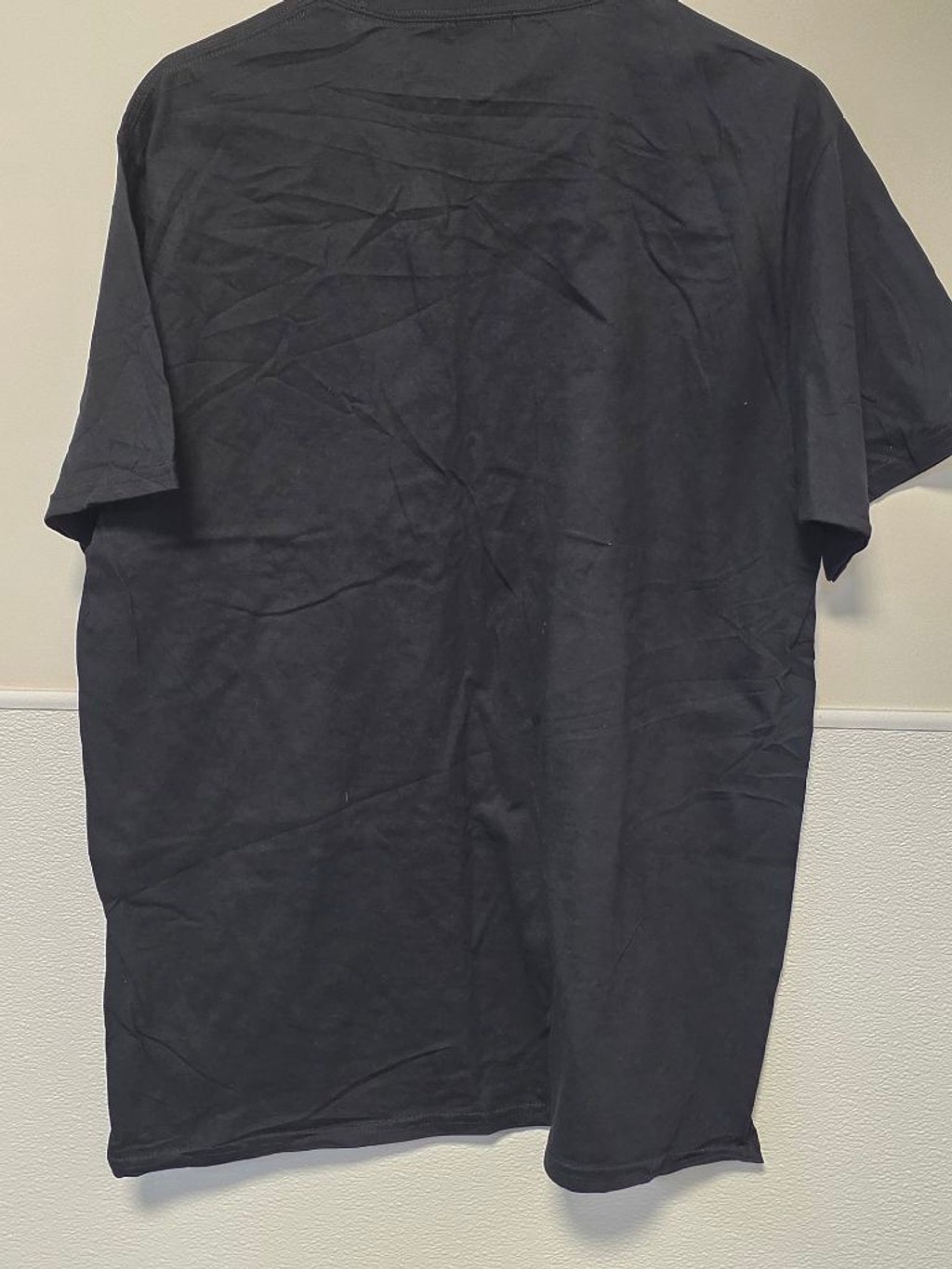 Men's Port & Company Black Graphic Short Sleeve Tee L Funny Shirt gallery
