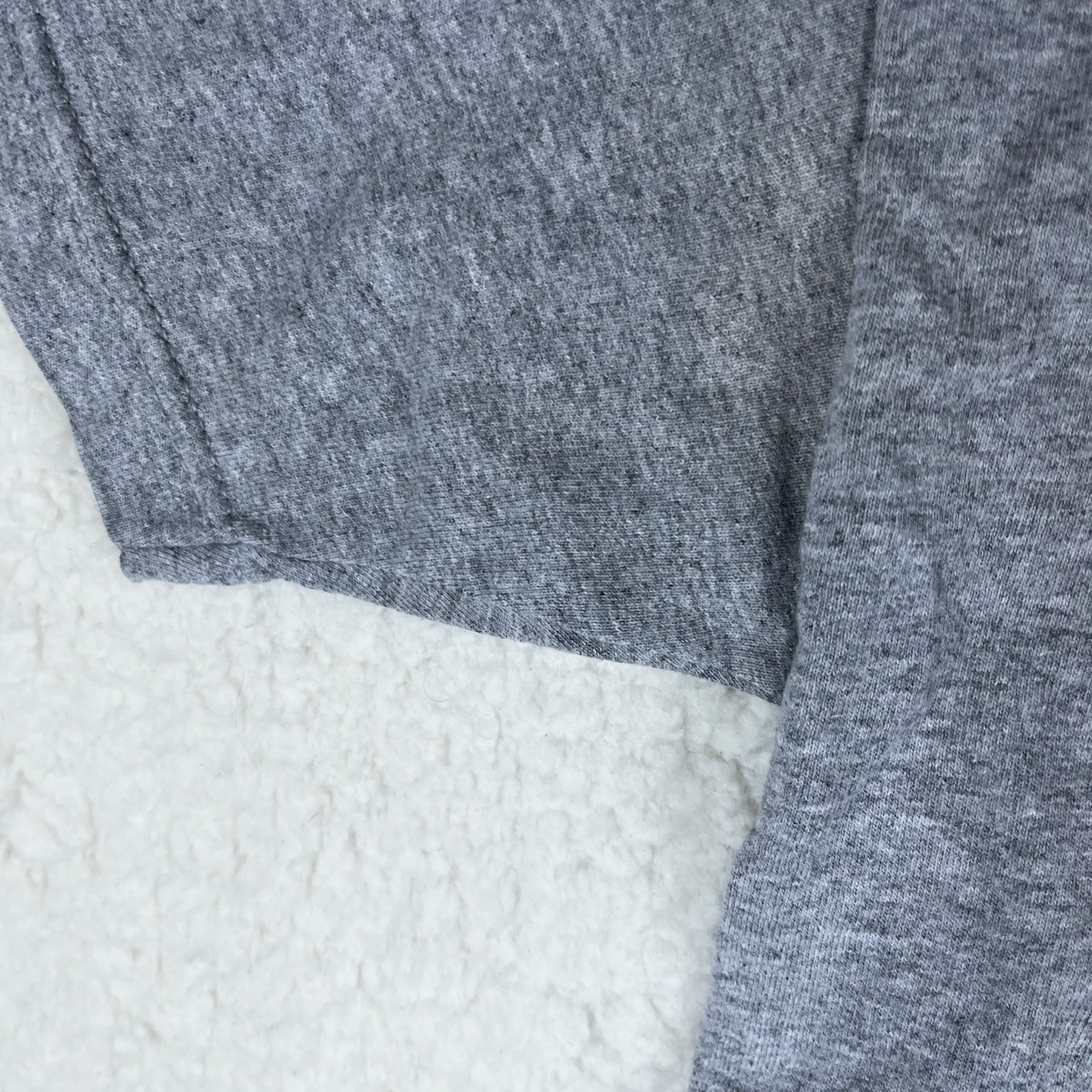 Reebok Mens XL Grey Graphic Tshirt Hockey Hall Of Fame French Thick Cotton NHL gallery
