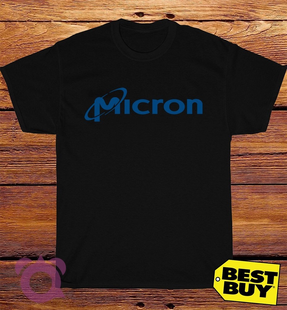 New Micron Technology Logo Men’s Funny T-Shirt Made In USA Size S to 5XL