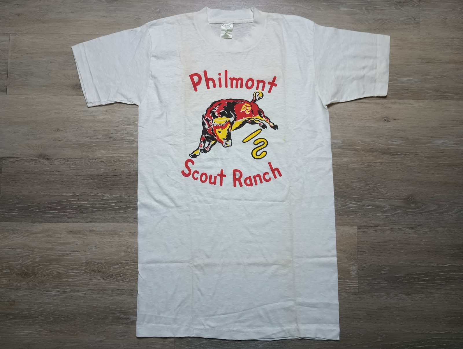 Philmont Scout Ranch vtg T Shirt 1960s BSA Boy Scouts camp tee NOS New sz Medium gallery