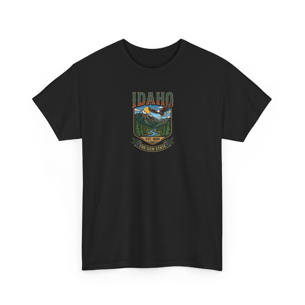 Idaho Wilderness Eagle Crest Tee | Pacific Northwest Outdoors Gift