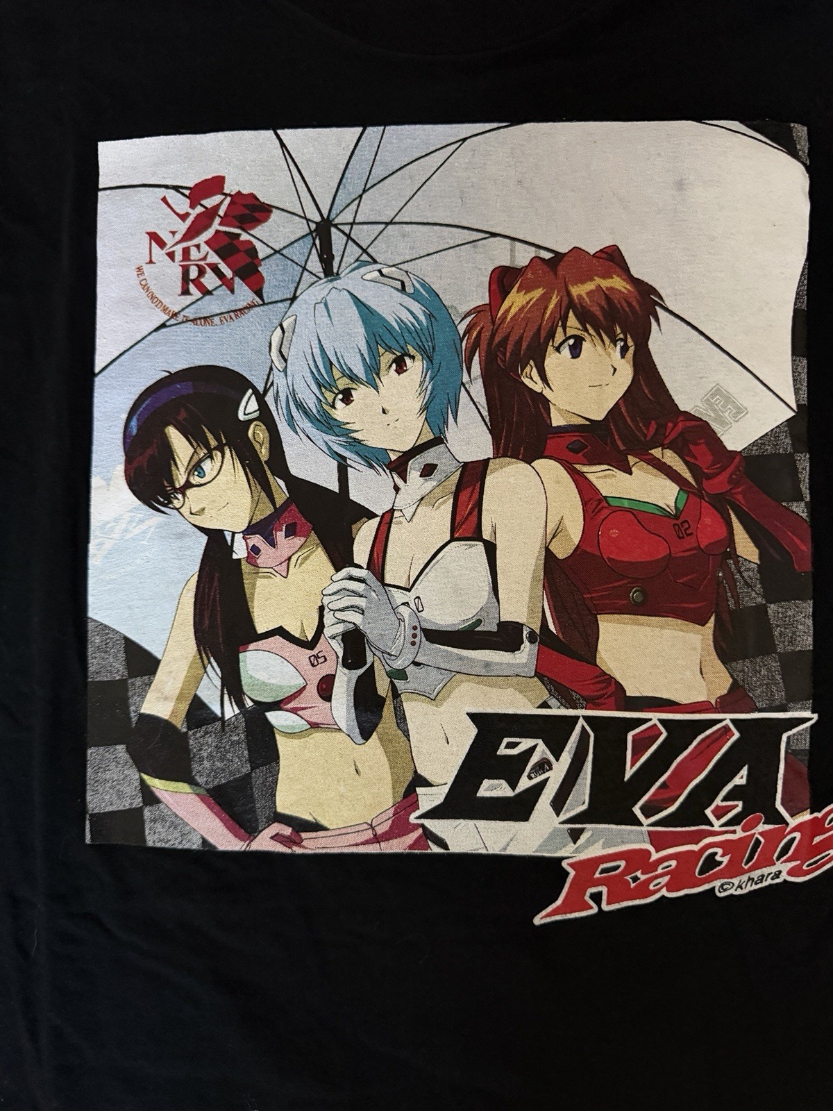 Vintage neon genesis EVANGELION Large GRAIL 2010s Eva Racing Anime Girls Ecchi