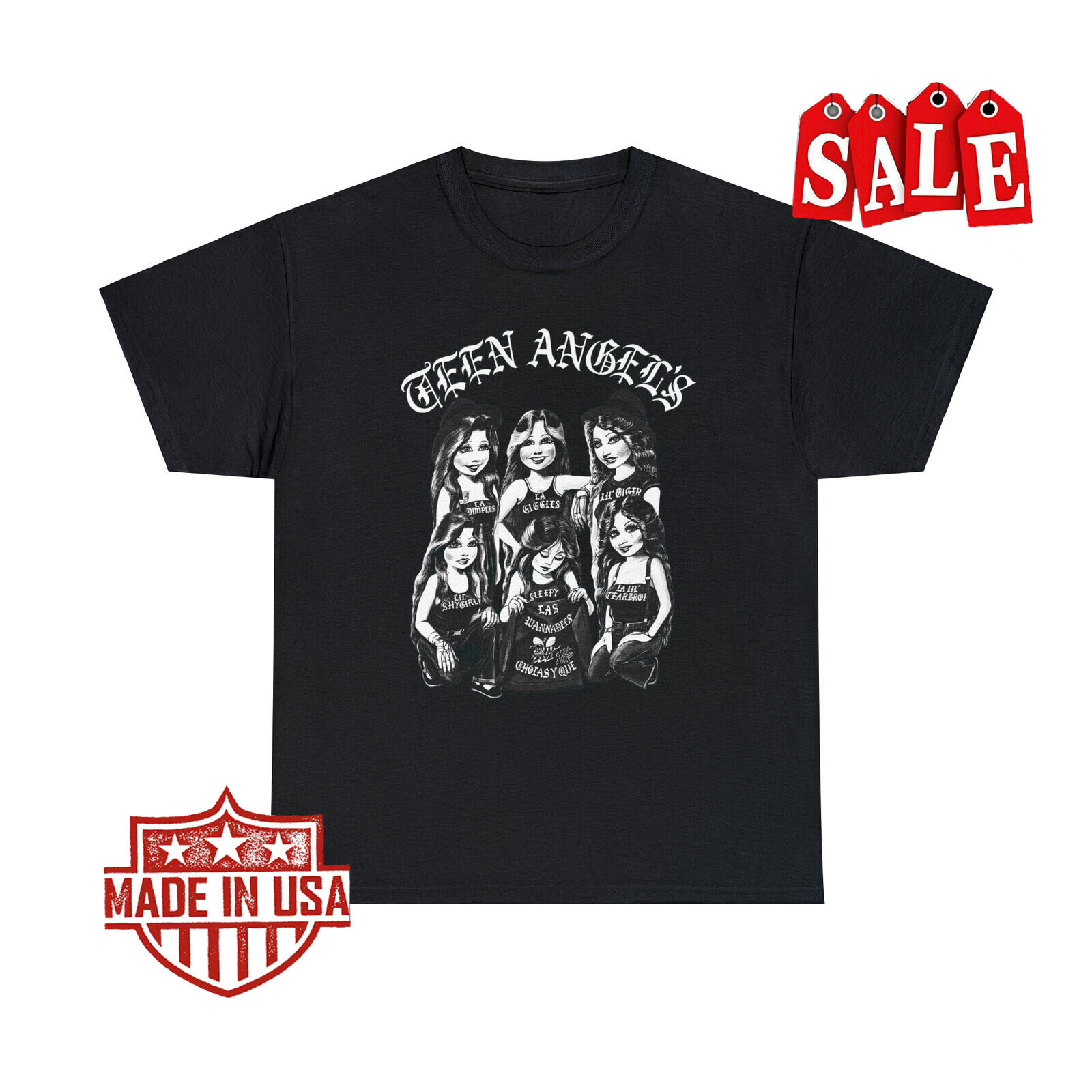 Teen Angels Magazine TShirt Mens Mister Cartoon LA Culture 90s gallery
