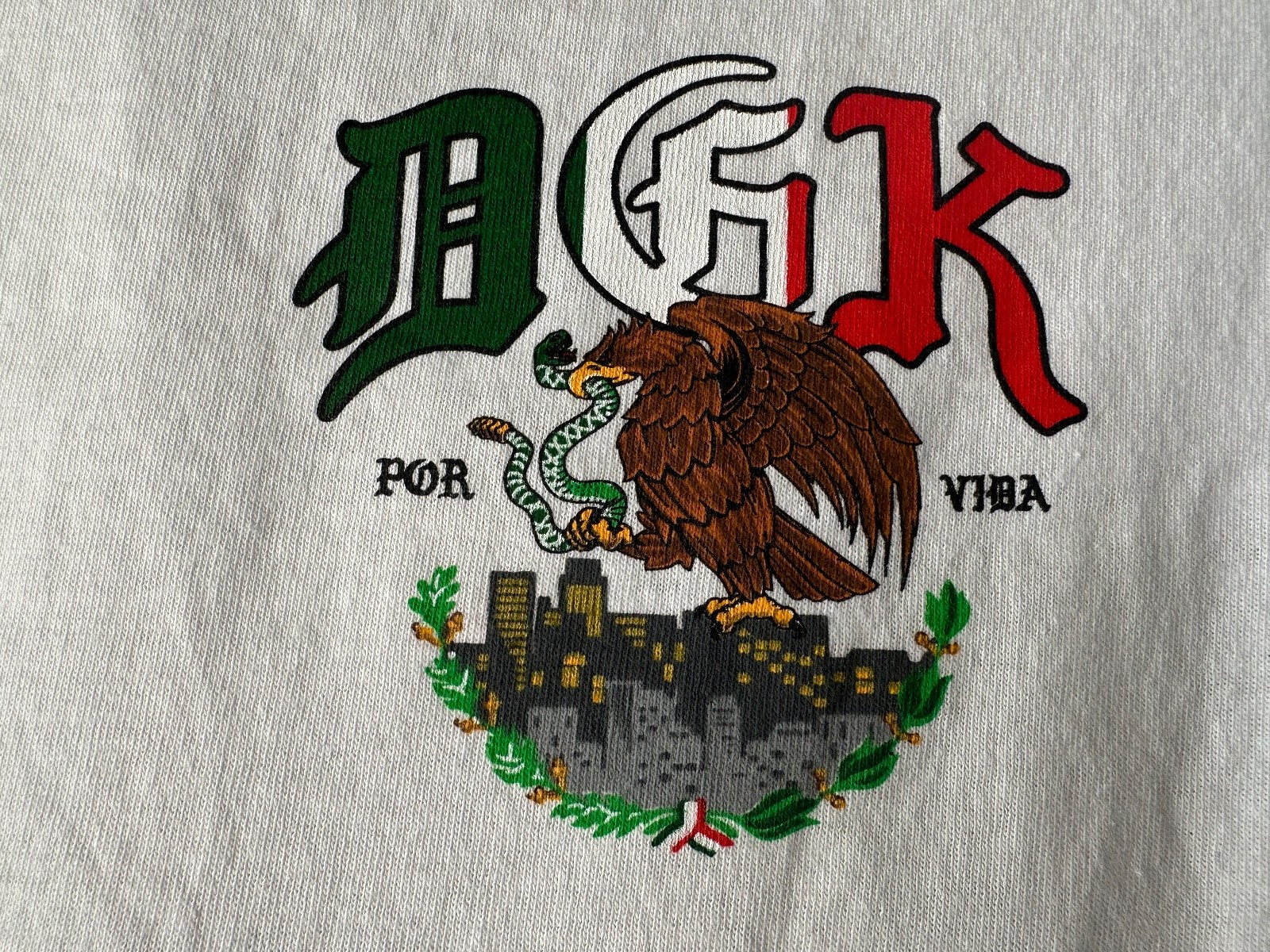 DGK ~ Men's White Tank Top ~POR VIDA~ Size Medium~NWT gallery