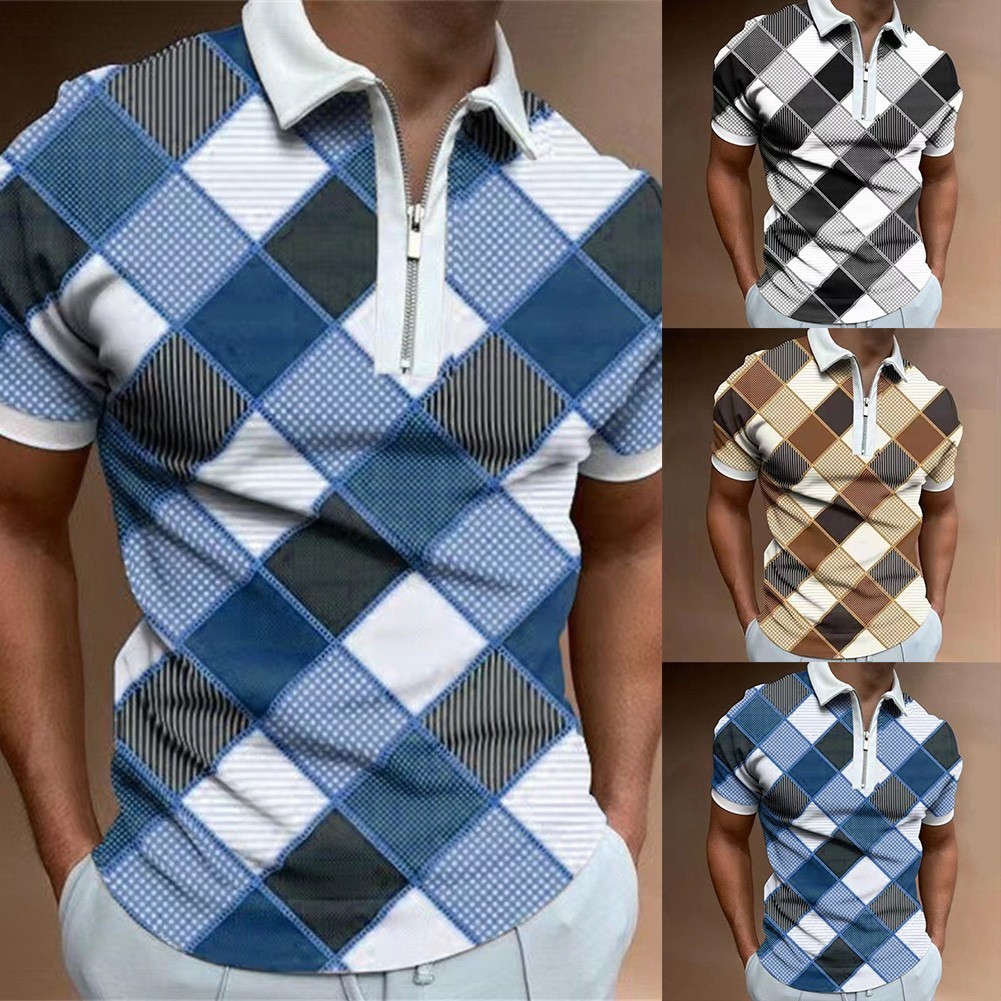 Comfortable Wear Men's T-shirts Casual Tee Slight Stretch 3D Print Holiday gallery
