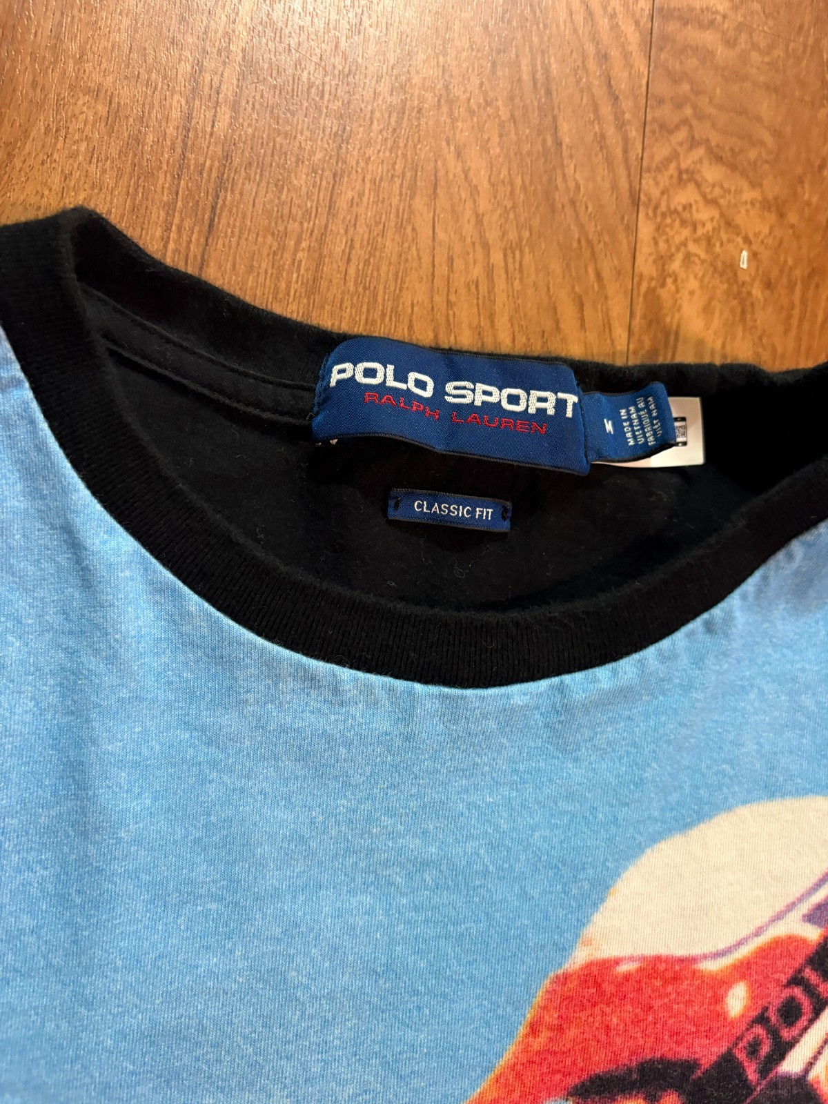 Polo Sport Motocross Dirt Bike Long sleeve shirt/ 90's Rare vintage gallery