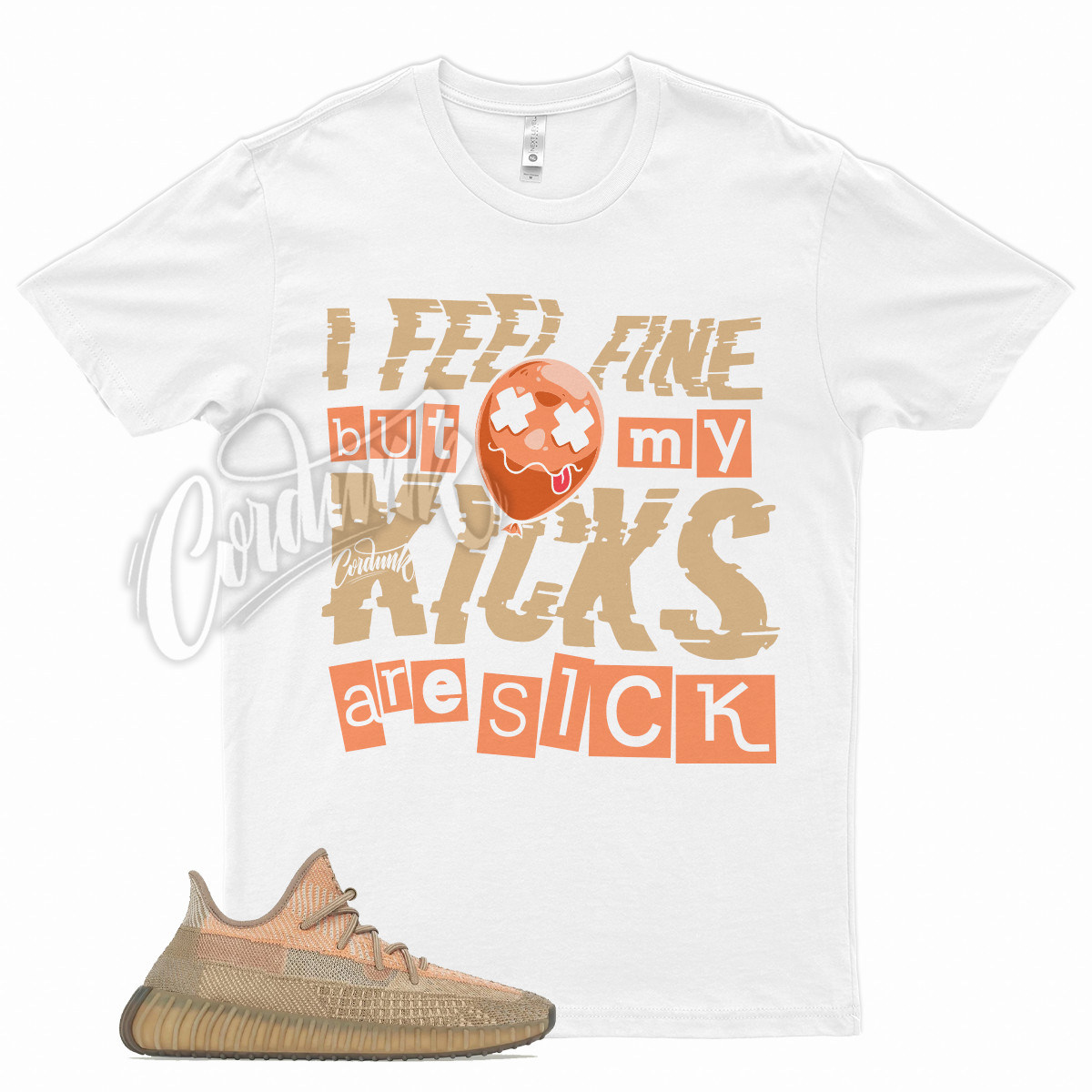 White SICK V2 Shirt for YZ 350 V2 Sand Taupe Desert Sand Ore Air Max 90 gallery
