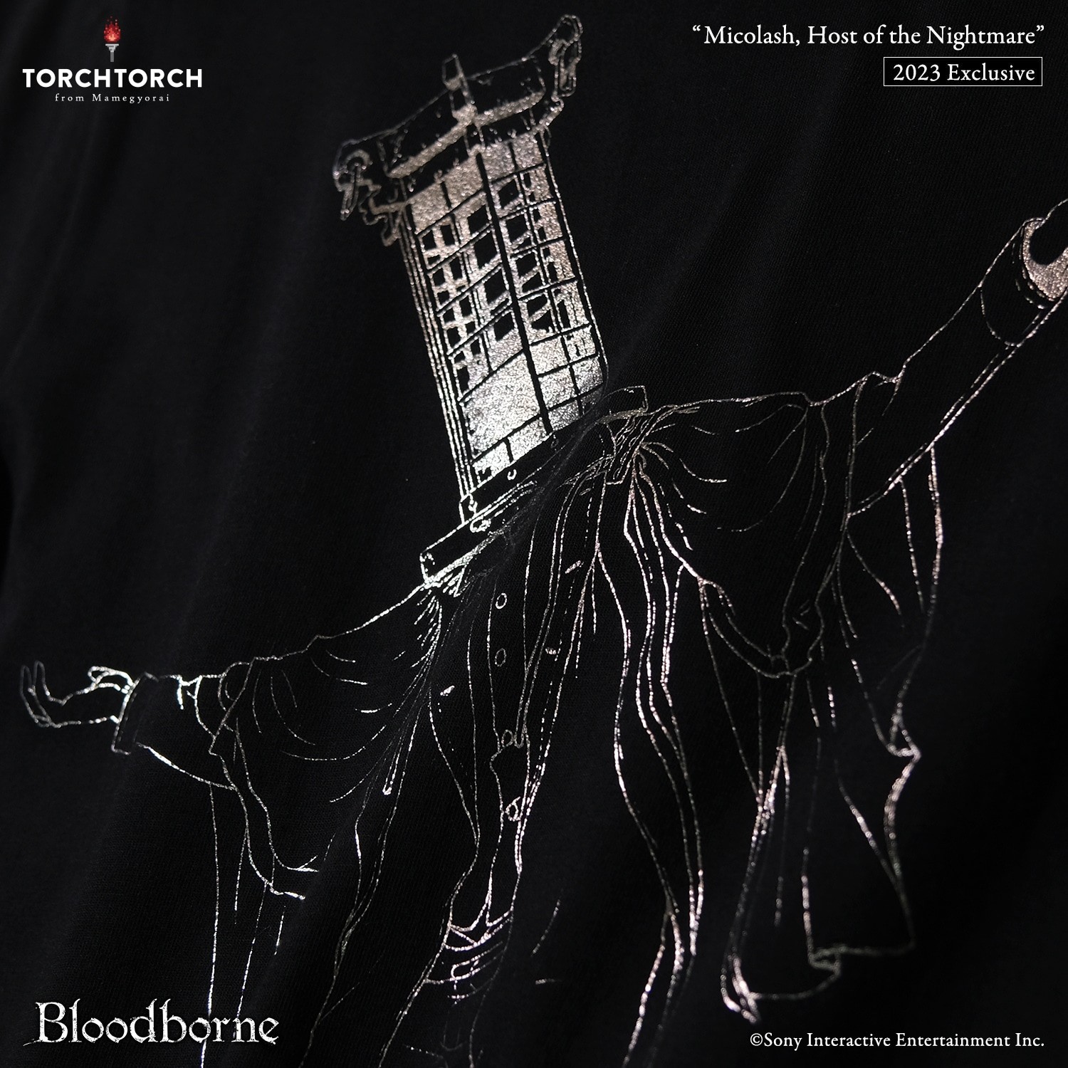 Bloodborne × TORCH TORCH/ T-shirt Collection: Mikolash 2023 ver EX Black × New gallery