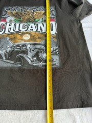 Shaka Wear Super Max Heavy Chicano Graphic T Shirt 2XL Black Lowrider Aztec Y2K