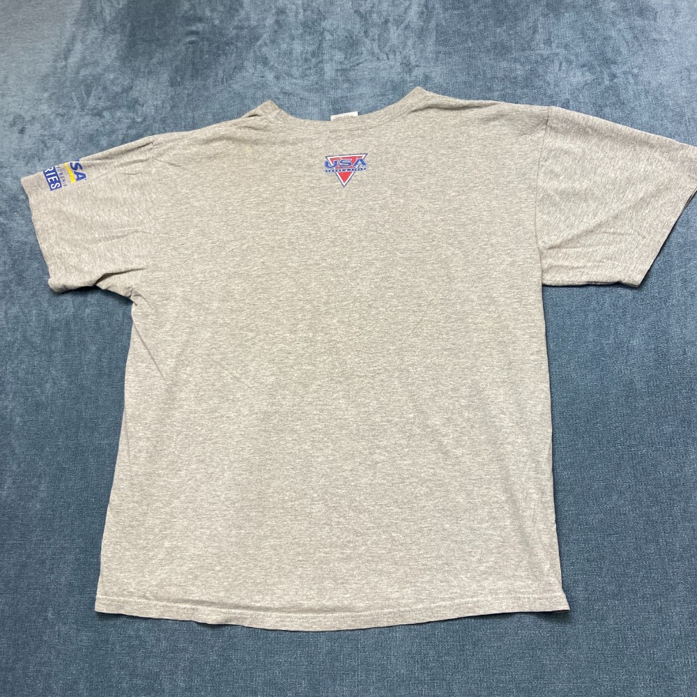 Y2K Nike 2005 USA Outdoor Track & Field Championships T Shirt Mens Large Gray gallery