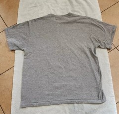 Marvel T Shirt Large Russel Athletic Gray Michigan Wolverines Captain America