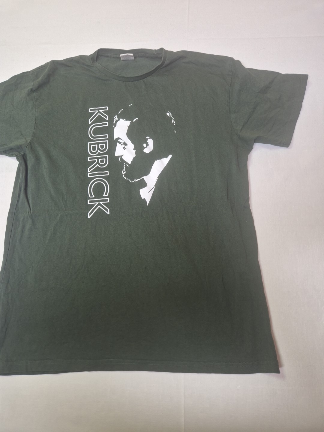 Uneek T-Shirt Men's Green Kubrick Crew Neck Short Sleeved Size Large gallery