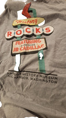 Used T Shirt History Rocks Featuring JR Cadillac Gig Harbor Grey XL Next Level