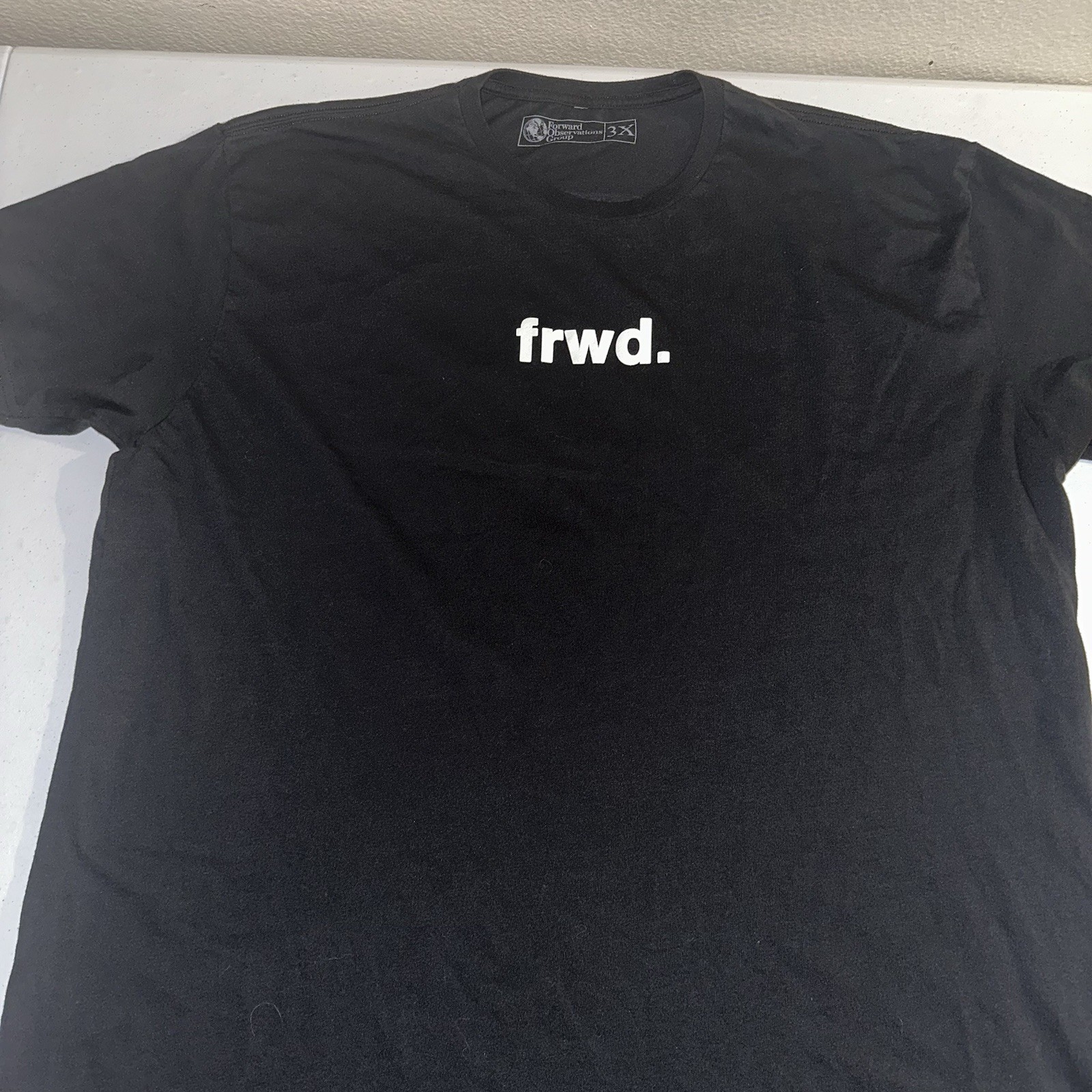 Forward Observations Group FOG Short Sleeve Black T-Shirt 24 Hours Size 3XL gallery