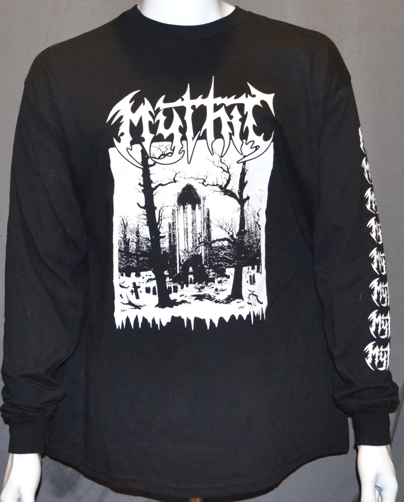 MYTHIC Winter Solstice Long Sleeve Shirt winter coffins encoffination cianide gallery