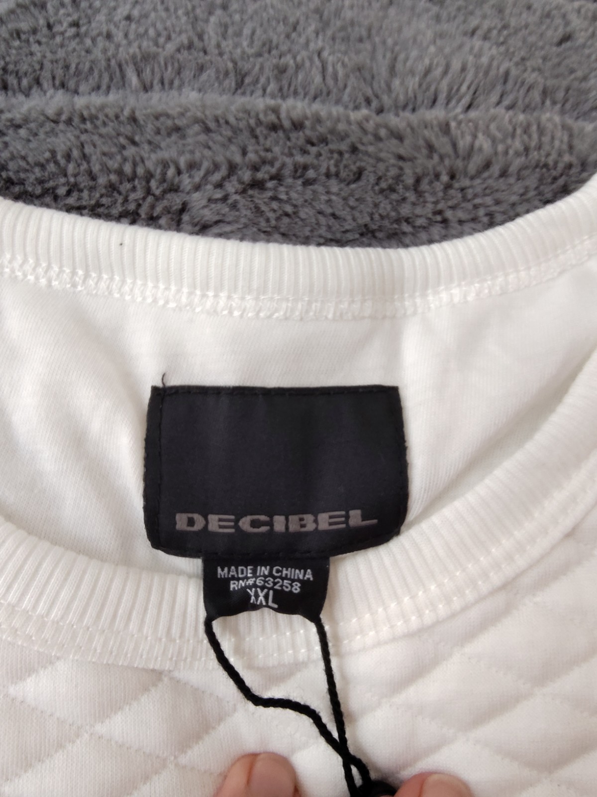 Decibel Men's White Quilted Drop Cut Pullover Short Sleeve Shirt Size XXL ST45 gallery