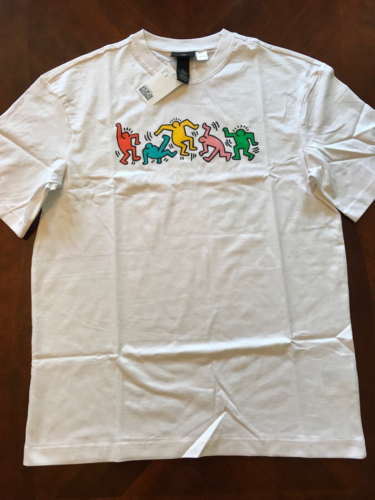 KEITH HARING Licensed T-Shirts NEW XS,S, M, L, XL, XXL PRINT ON BOTH SIDES NWT