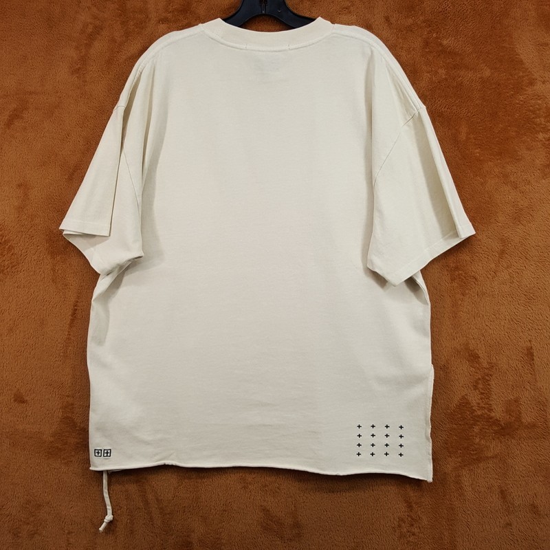 KSUBI Shirt Mens Large Tan Pullover Crew Embroidered Pocket Logo Ekcess Tee gallery
