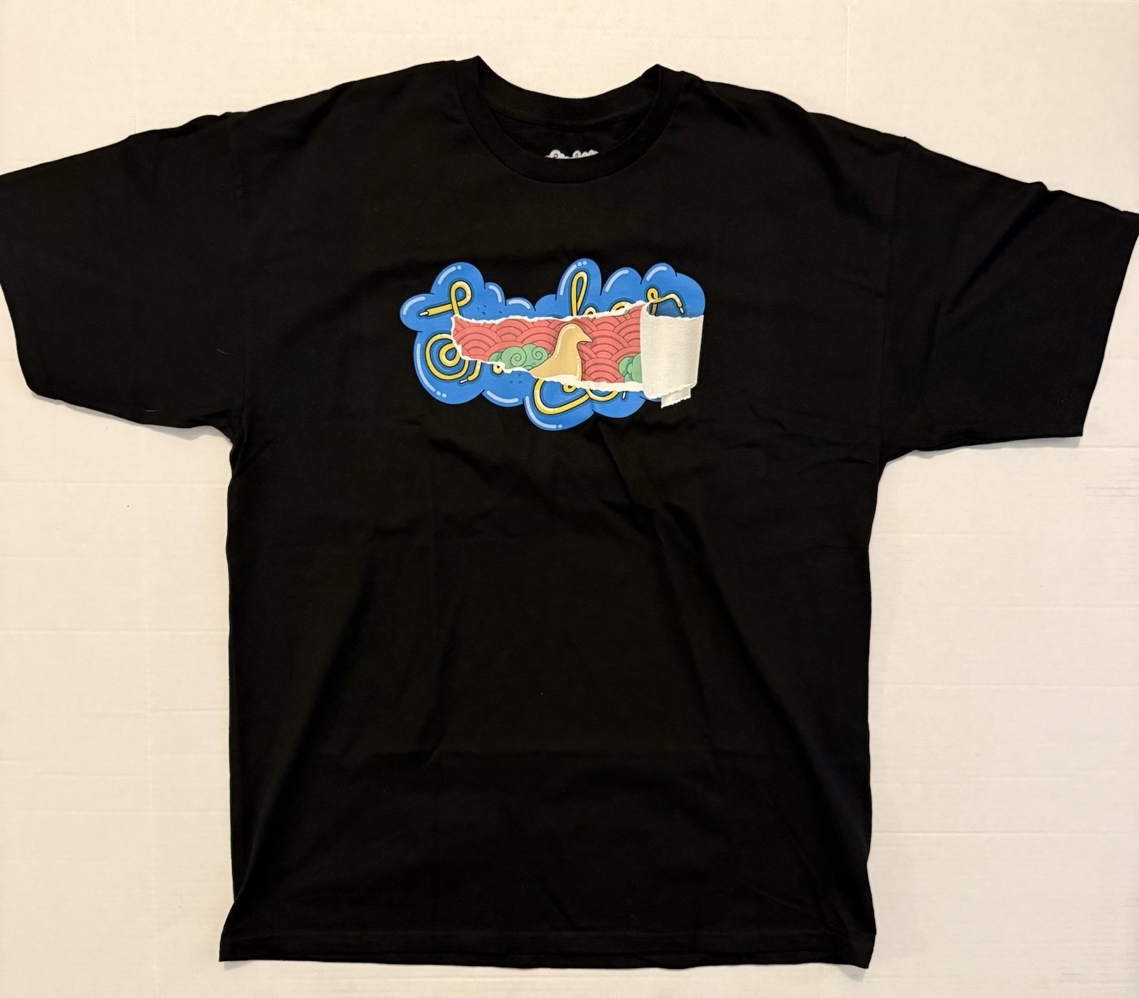 Sneaker Con Jeff Staple Shanghai 2019 Graphic Crew Neck Tee Shirt Black XL