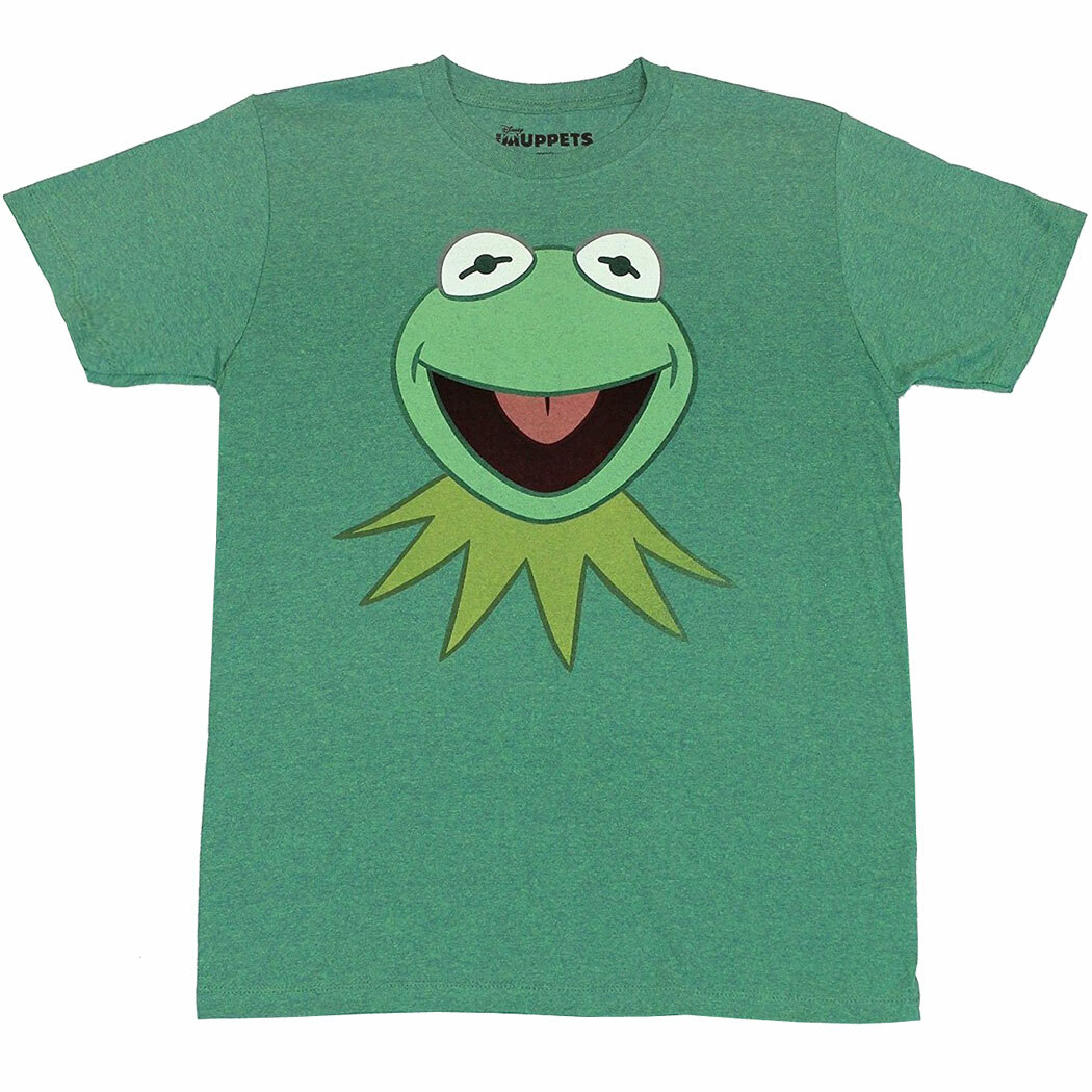 Muppets Kermit The Frog Face T-Shirt gallery