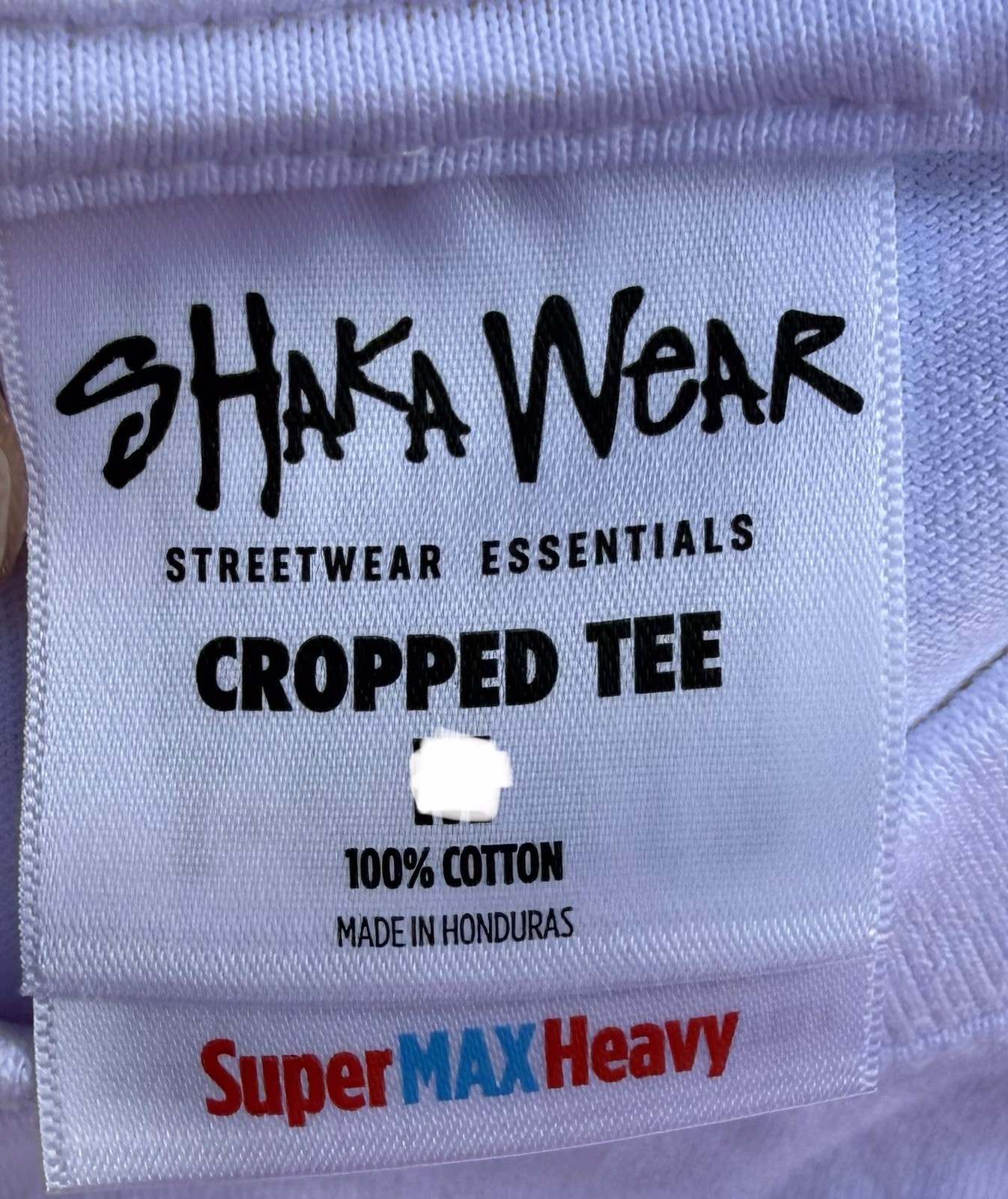 NWOT ShakaWear 100% Cotton Yeshua Jesus Saves Small Cropped T Super Max Heavy gallery