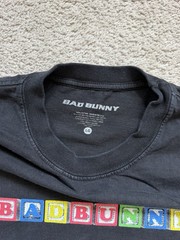 Bad Bunny YHLQMDLG Blocks Licensed Merch Size Large