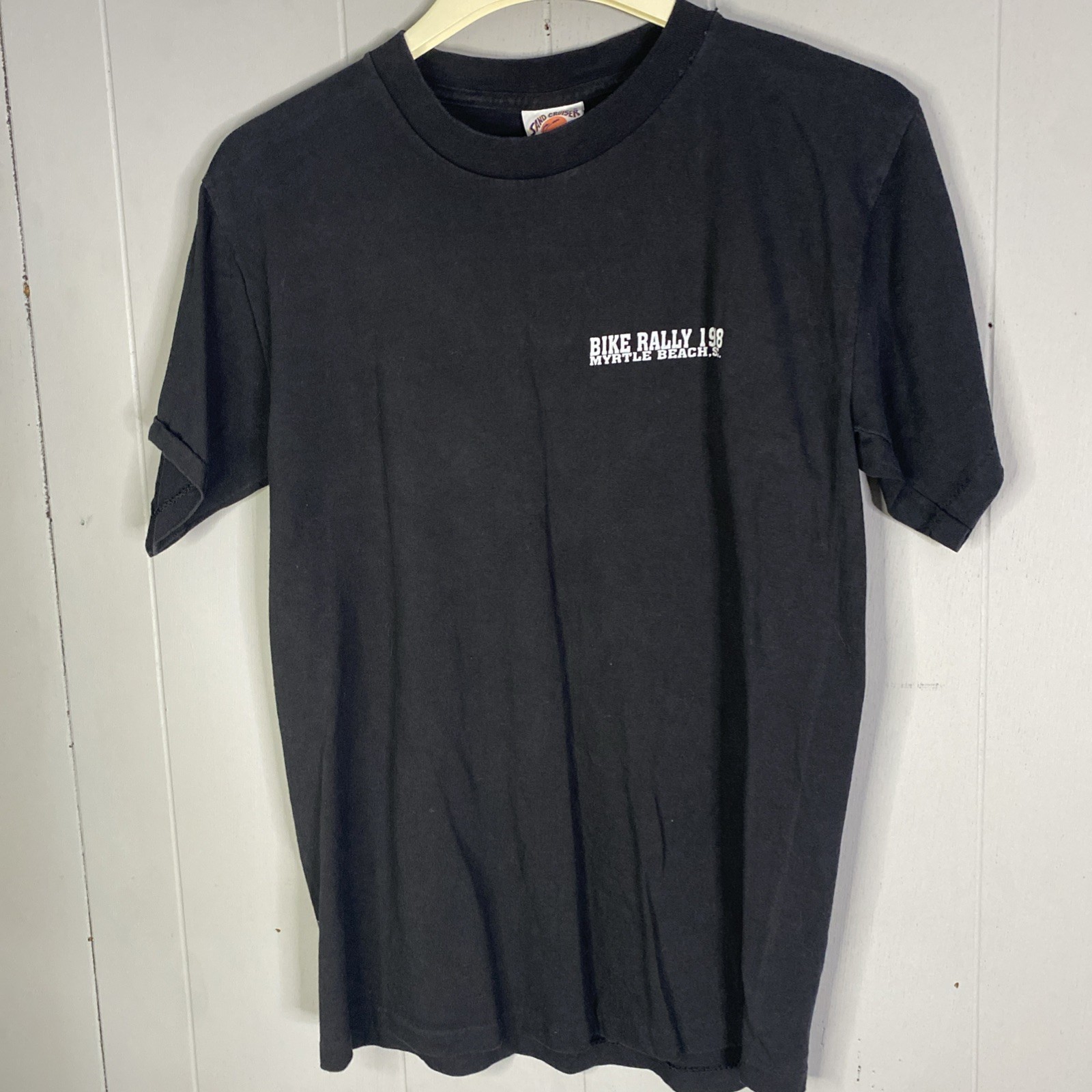 Vtg 90’s Myrtle Beach Native T Shirt Bike Week 1998 Single Stitch USA Nature M gallery