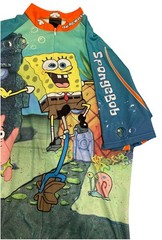 Descente 1/2 Zip bicycle Cycling Jersey Spongebob Men’s Large HTF, Free Shipping