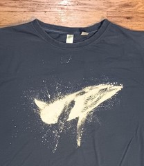 VTG Sea Shepard Mission Statement t-shirt long sleeve Orca Whale Organic cotton