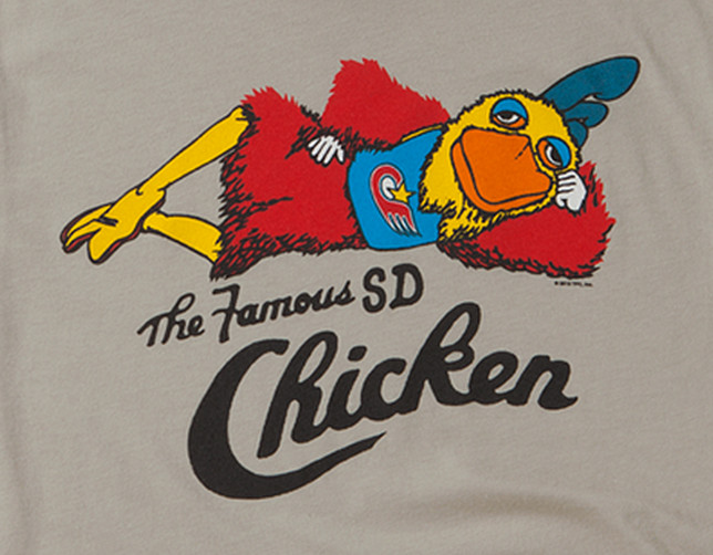 The Famous San Diego Chicken Mascot Embroidered T-Shirt S-6XL, LT-4XLT New gallery