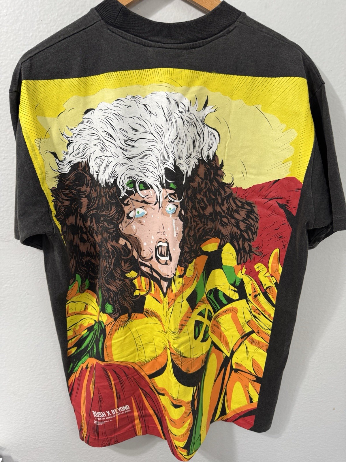 Rush X Beyond Rogue X Men Graphic T Shirt Marvel Anime Style L 21.5x26 gallery