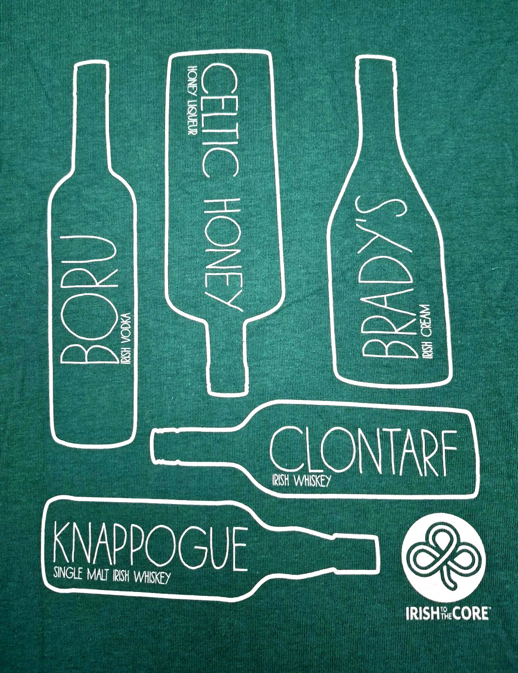 Caskers Irish To The Core Green Bella + Canvas T-Shirt Unisex NEW gallery