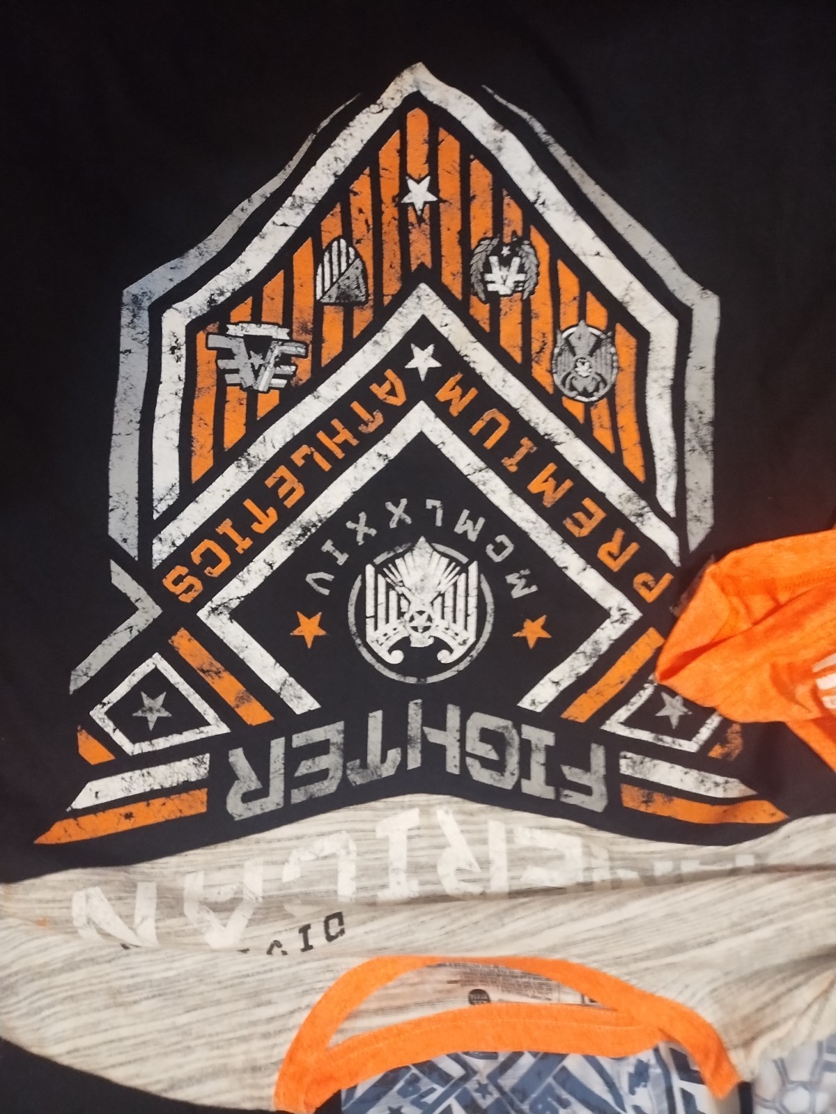 American Fighter Lot Of 5 Short Sleeve Shirt 3-4XL 2- 5XL MMA gallery
