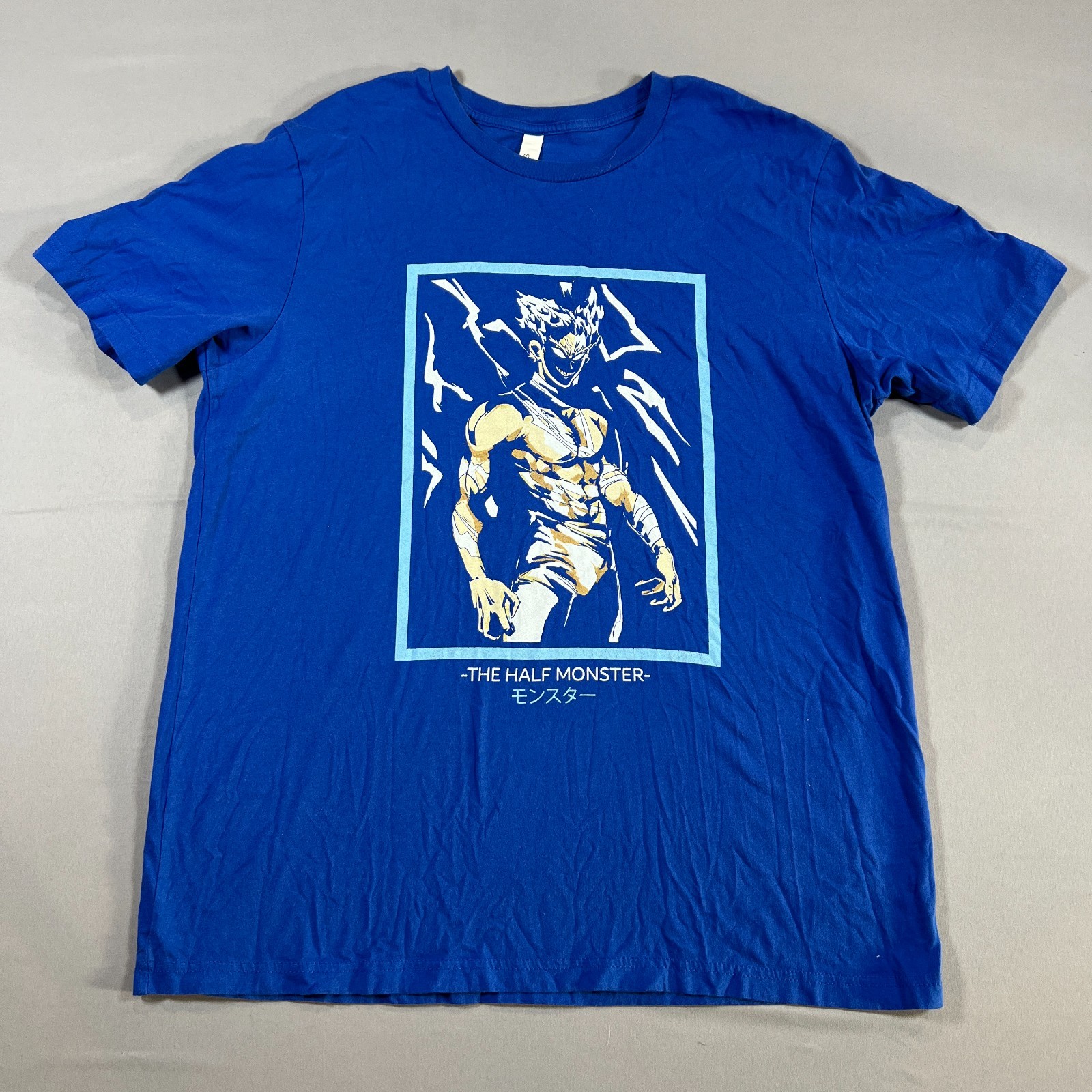Bella+Canvas T Shirt Mens XL Blue Graphic Print Cotton Short Sleeve Crew Neck gallery