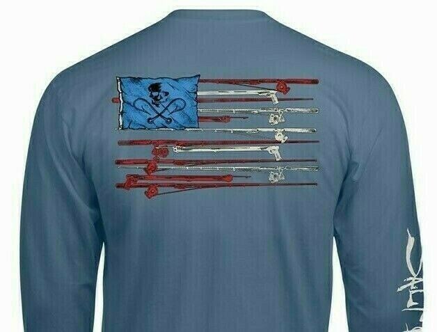 Mens Salt Life Fishermans Glory Graphic Pocket L/S T-Shirt - 2XL/XL/Large - NWT gallery