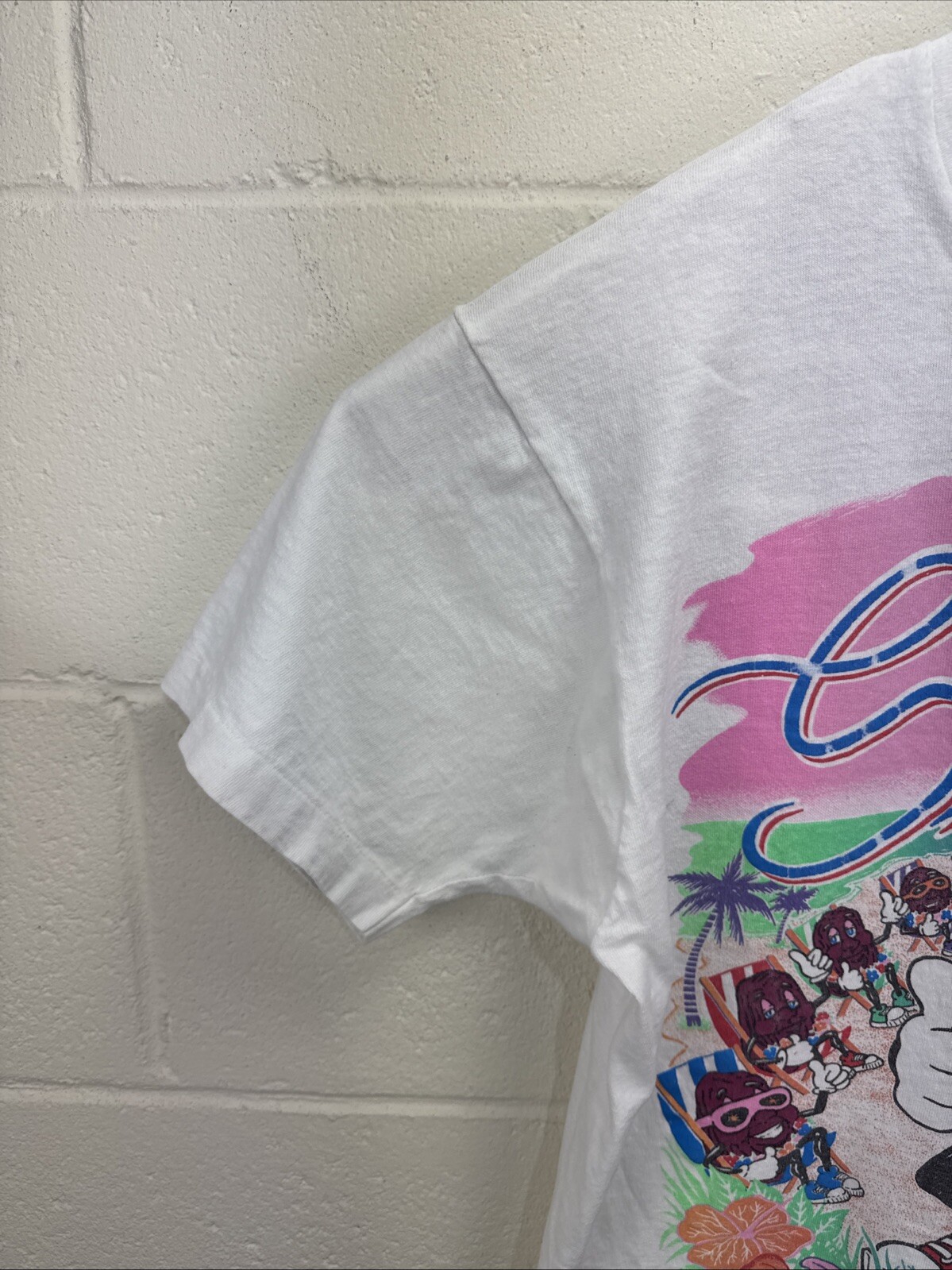 Vintage 1987 California Raisins Sunshine Co Graphic Tee Shirt Mens Size Large gallery