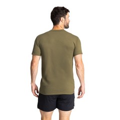 Soffe Men’s 3 Pack USA Poly/Cotton Military Tee, Tan, Large