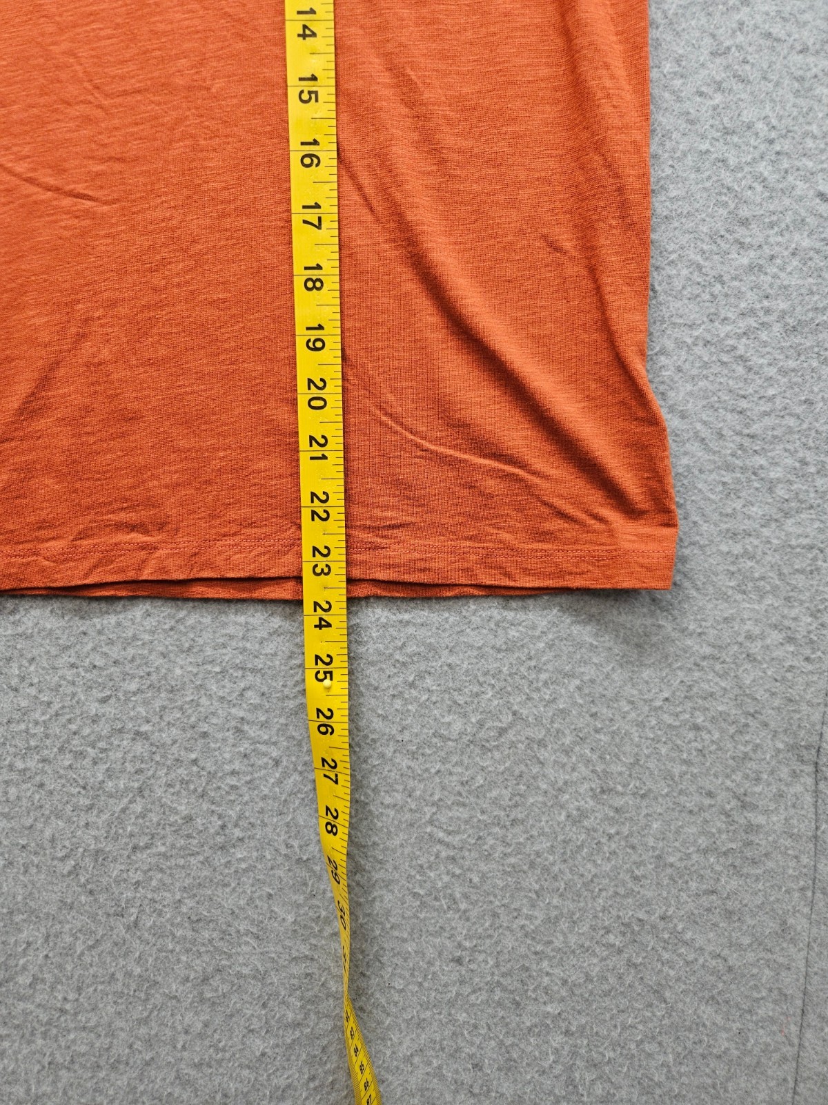 Max Studio Men T Shirt M Burnt Orange Short Sleeve Pocket Moisture Wicking Tee gallery