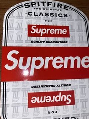 2 Rare Supreme 2021 Sample Harley Davidson Cease And Desist Spitfire Skateboard
