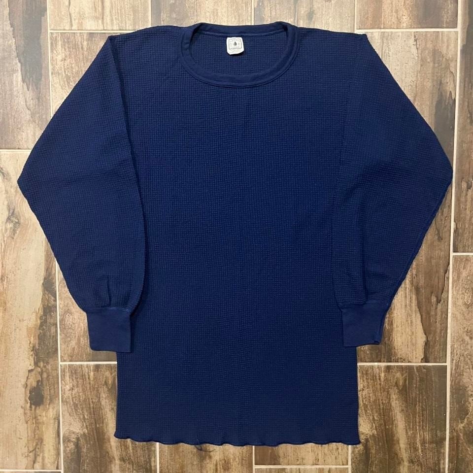 VTG Northwest Territory Thermal Mens XXL Navy Polycotton Waffle-Knit Long-Sleeve gallery