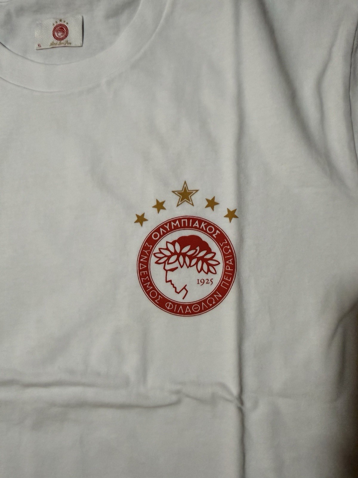 Aime Leon Dore ALD / Olympiacos F.C. Centennial Tee White T-Shirt Men’s Size XL gallery