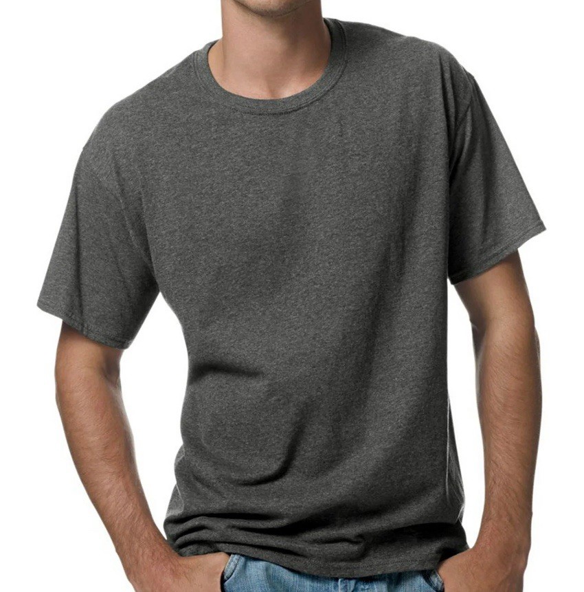 Hanes Men's T-shirt single, 2 pack or 3 pack various colors available, new gallery