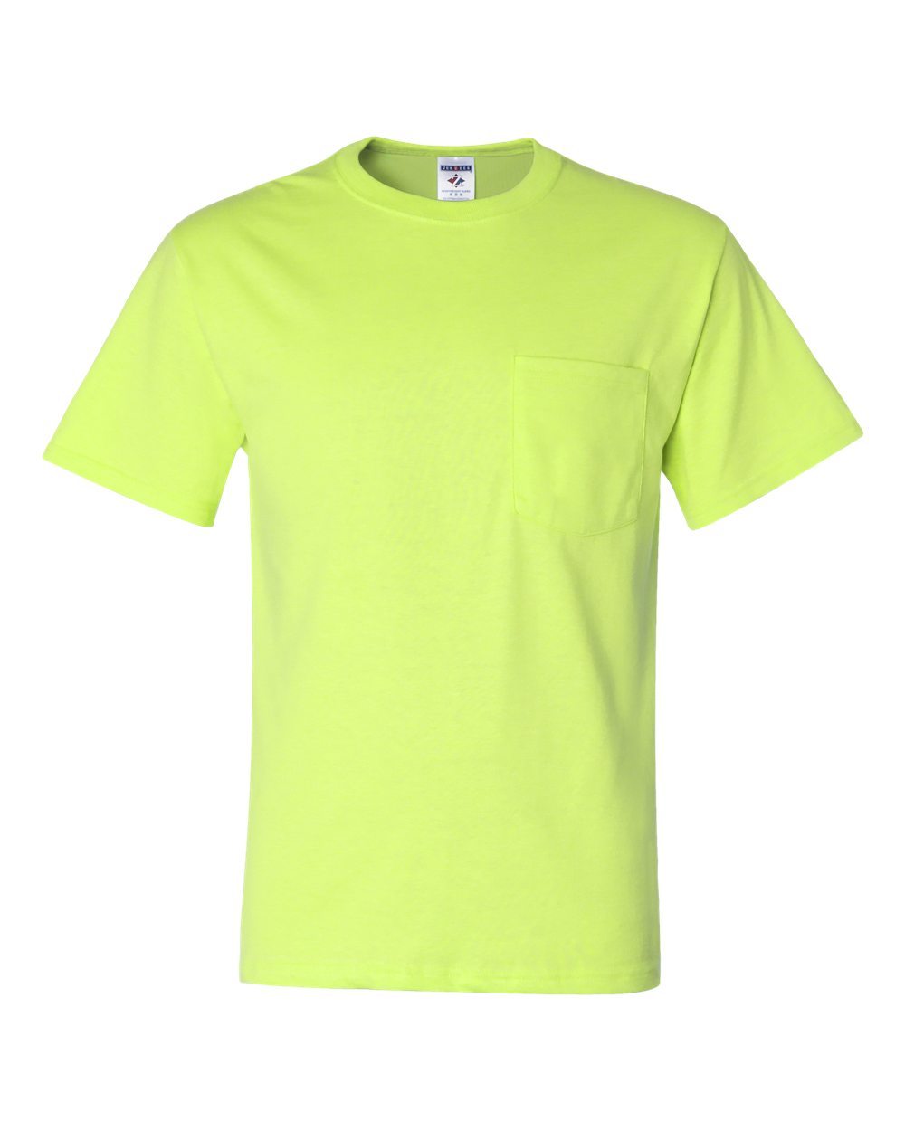 Jerzees Men's S-XL 2X, 3XL, 4XL, 5XL, 50/50 Cotton Blend Pocket Tee T-Shirt 29MP gallery