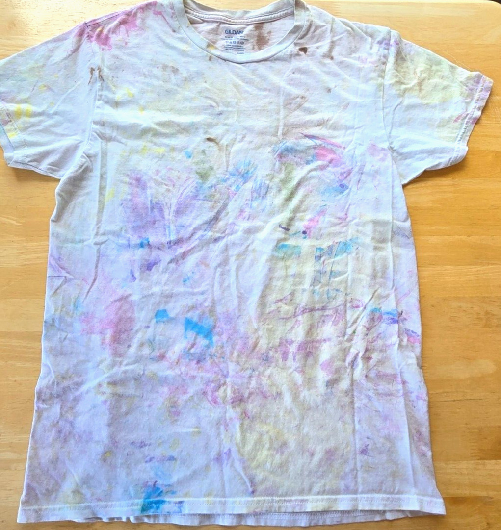 Gildan M 100% Cotton Tie-Dye Pull-on Short Sleeve T-Shirt gallery