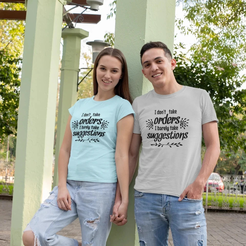 Unisex Graphic Tee | Classic Fit Funny Text Print Round Neck Comfy Humour TShirt gallery