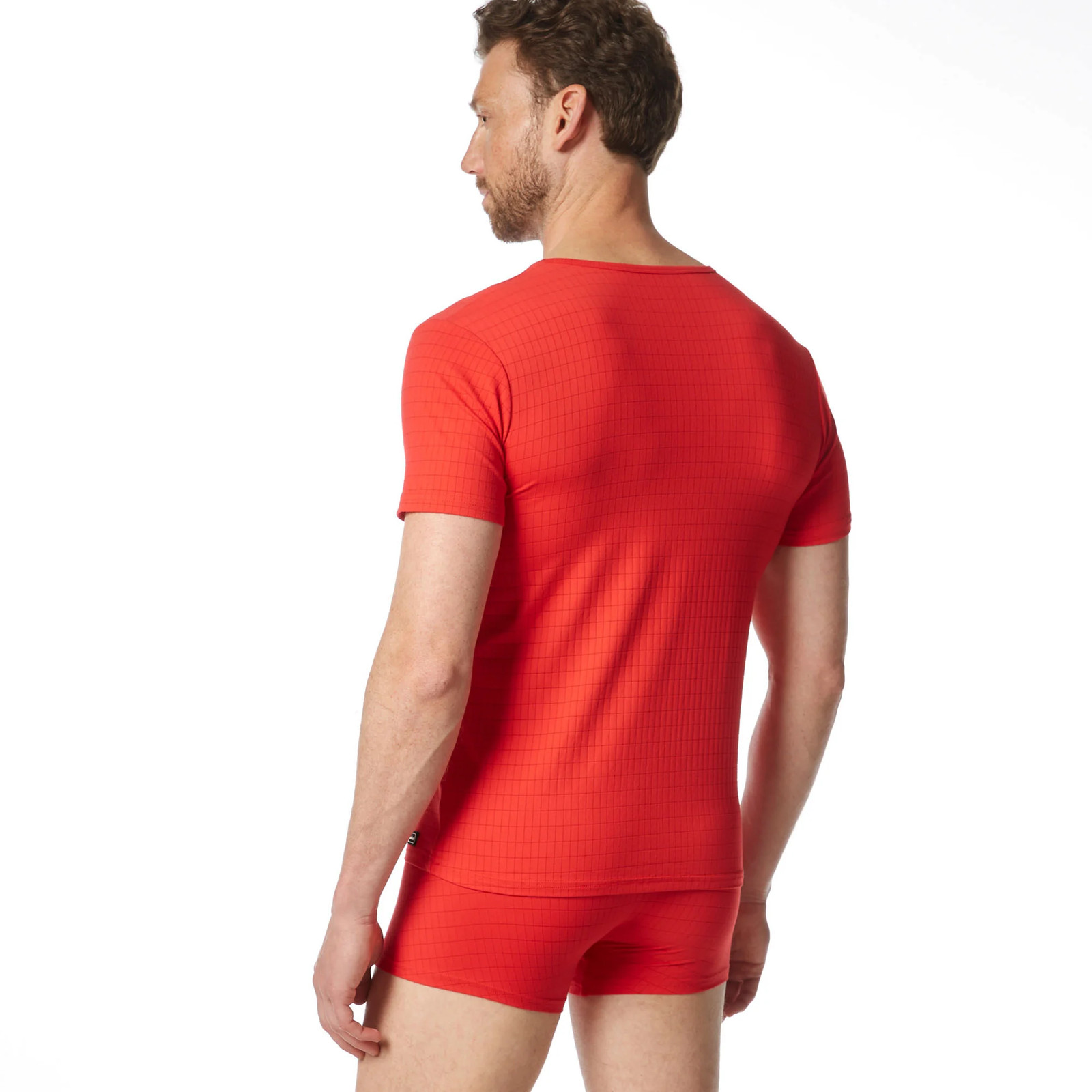 Bruno Banani Men's T-Shirt - Top, Shirt, Check Line 2.0, Polyamide, Round... gallery