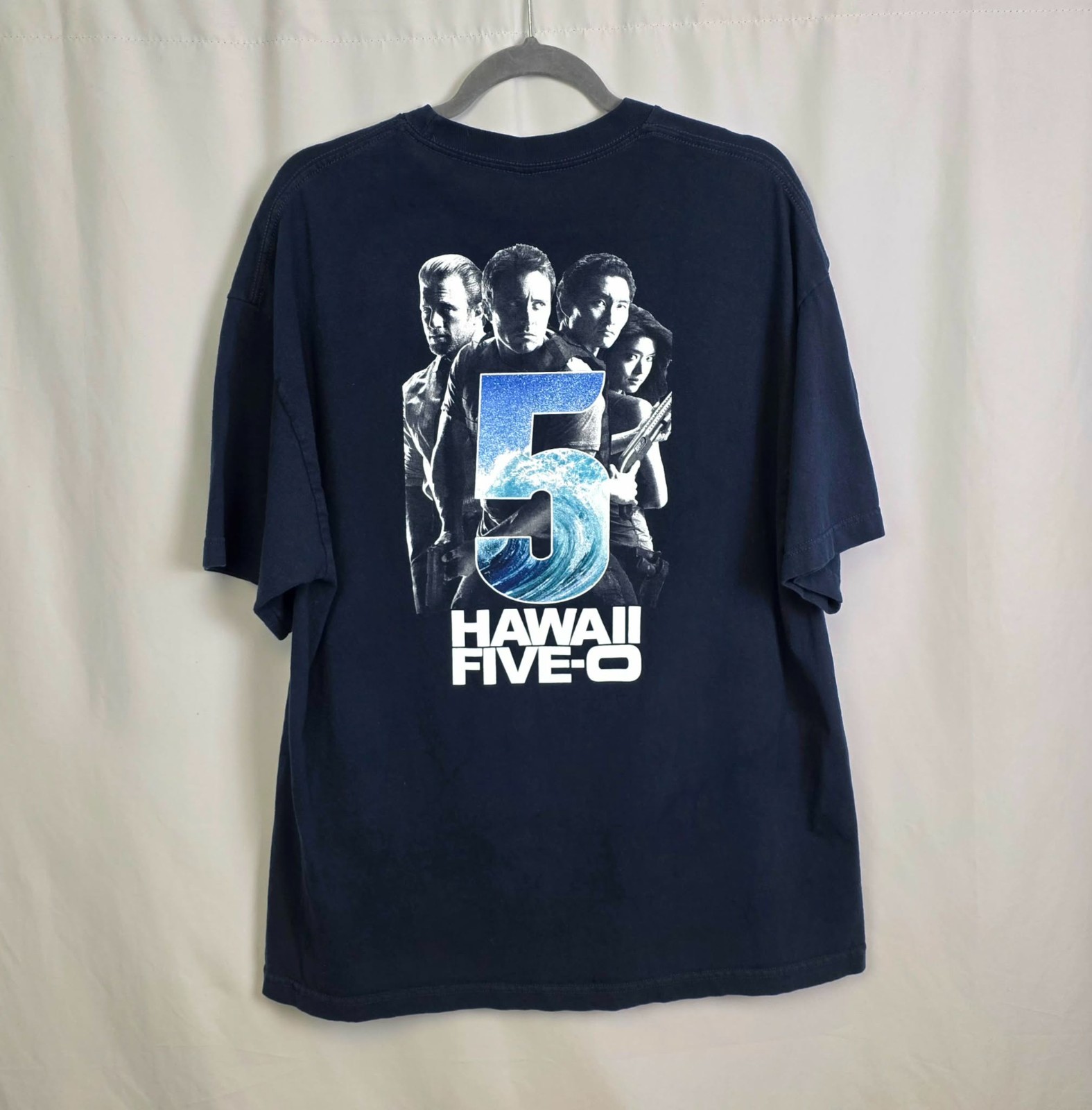 Hawaii Five O Men’s XL T Shirt Season 5 Television Show Film Crew